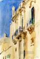 Fachada de un Palazzo Girgente Sicilia John Singer Sargent